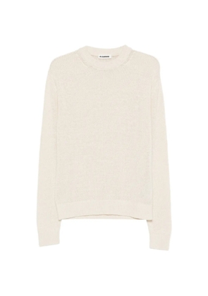 Jil Sander cre-neck sweater - Neutrals