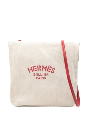 Hermès Pre-Owned 2000-2020 Toile Aline Grooming Bag PM shoulder bag - Brown