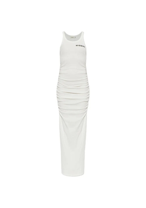 MISBHV ruched maxi dress - Neutrals