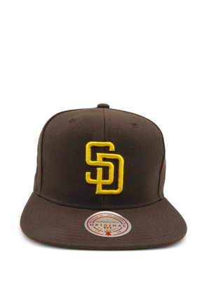 Mitchell & Ness League Patch snapback cap - Brown