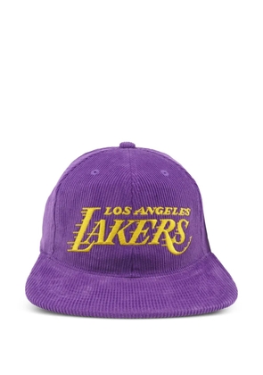 Mitchell & Ness NBA Lakers corduroy embroidered baseball cap - Purple