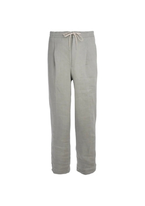 Lardini drawstring-fastening trousers - Green