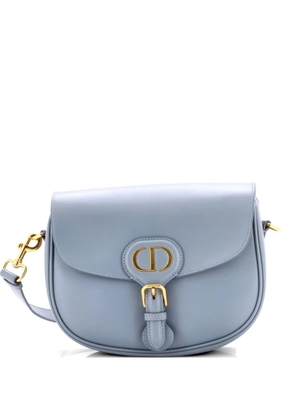 Christian Dior Pre-Owned Bobby Flap Bag Leather Medium crossbody bag - Blue