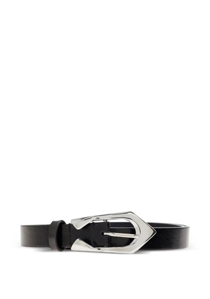 IRO buckle-fastening leather belt - Black