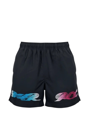 Purple Brand logo-print short - Black
