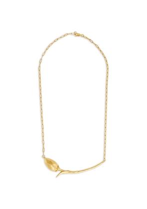 ERDEM bloom-pendant necklace - Gold