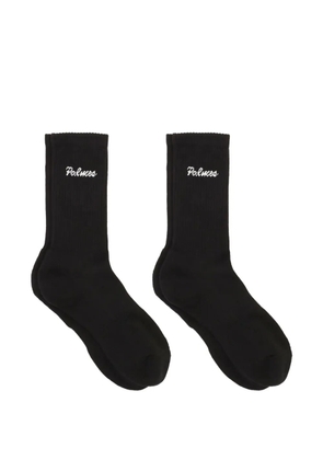 Palmes logo socks (set of two) - Black