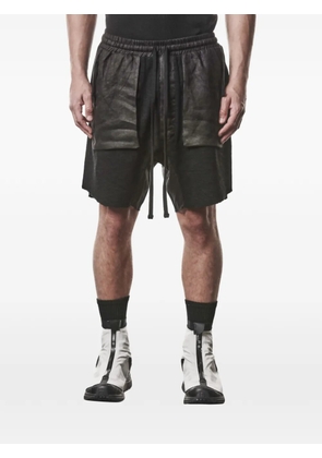 Thom Krom pocket drawstring shorts - Black