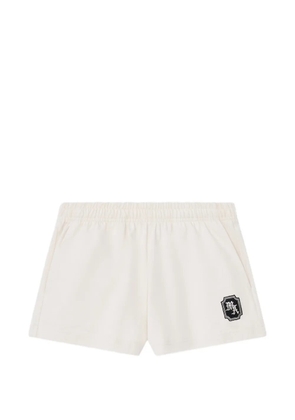 AMIRI logo-patch mini shorts - Neutrals