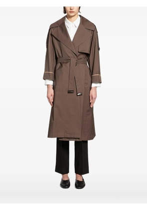 Max Mara belted trench coat - Brown