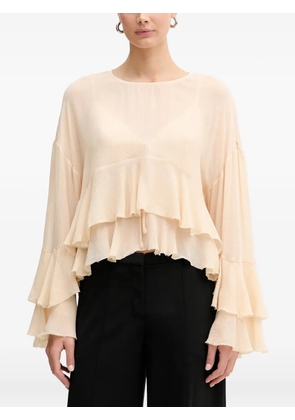 BOSS C Bleja blouse - Neutrals