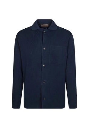 Filippo De Laurentiis pocket shirt jacket - Blue