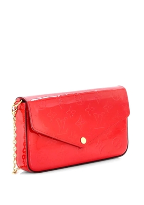 Louis Vuitton Pre-Owned Felicie Pochette Monogram Vernis crossbody bag - Red