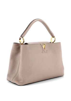 Louis Vuitton Pre-Owned Capucines Bag Leather MM satchel - Neutrals
