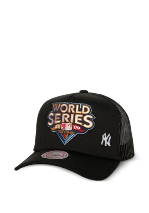 Mitchell & Ness x MLB New York Yankees embroidered trucker snapback cap - Black