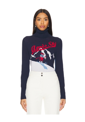 We Norwegians After Ski Sweater Women in Navy. Size XS. Also in XL.