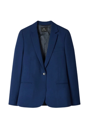 PS Paul Smith wool single-breasted jacket - Blue