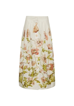 Cara Cara Marge floral-print skirt - Neutrals