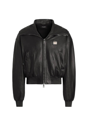 Dolce & Gabbana lambskin nappa jacket - Black