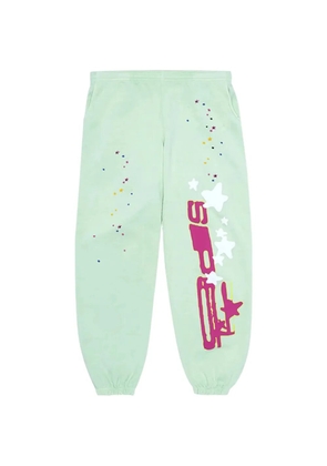 SP5DER star-print tracksuit - Green
