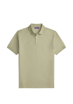 Ralph Lauren Purple Label logo-embroidered cotton polo shirt - Green