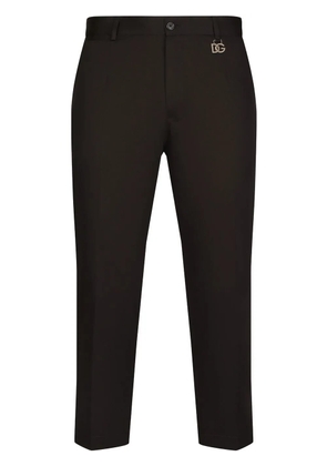 Dolce & Gabbana stretch-cotton chino trousers - Blue
