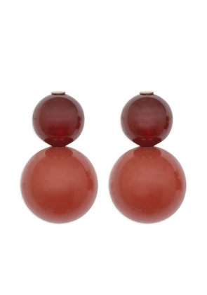 Jennifer Behr Cara beaded earrings - Red