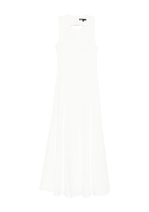 Maje crew-neck midi dress - White