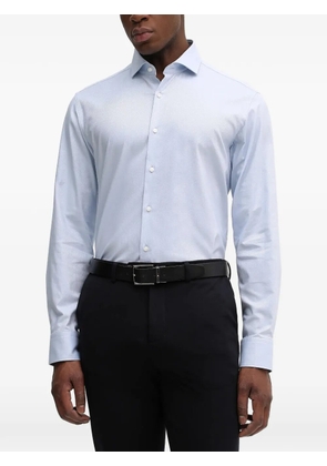 BOSS buttoned long-sleeve shirt - Blue