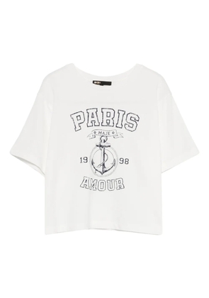 Maje graphic-print T-shirt - White