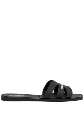 Karl Lagerfeld Jelly IV slides - Black