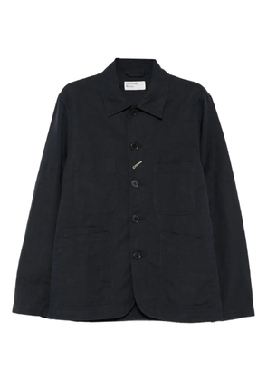 Universal Works Bakers linen jacket - Blue