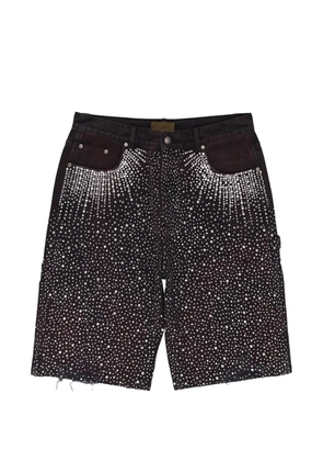 BIRTH OF ROYAL CHILD embellished shorts - Black