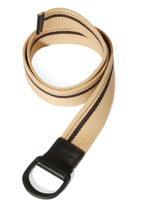 Osklen striped belt - Neutrals