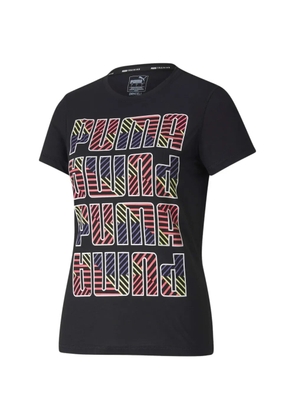 PUMA printed crew-neck T-shirt - Black