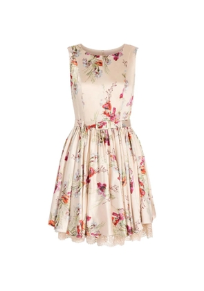 Cinq A Sept Iris Bouquet Caelia dress - Neutrals