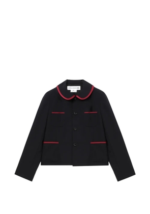 Comme Des Garçons Girl Peter-Pan-collar pocket jacket - Black