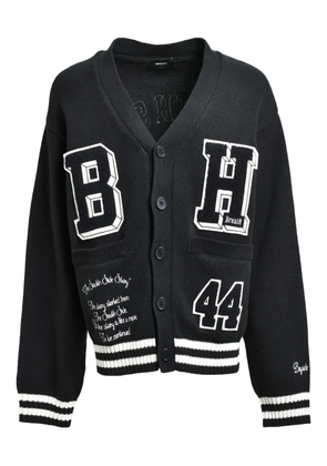 BREATH BH-patch cardigan - Black