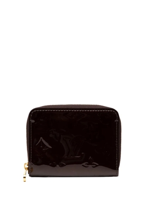 Louis Vuitton Pre-Owned 2013 Monogram Vernis Zippy Purse coin pouch - Purple