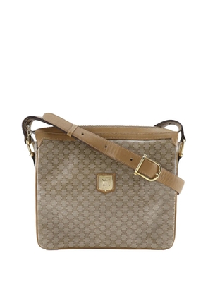 Celine Pre-Owned 20th Century Macadam Coated Canvas crossbody bag - Brown