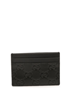 Gucci Pre-Owned 2000-2015 Guccissima card holder - Black