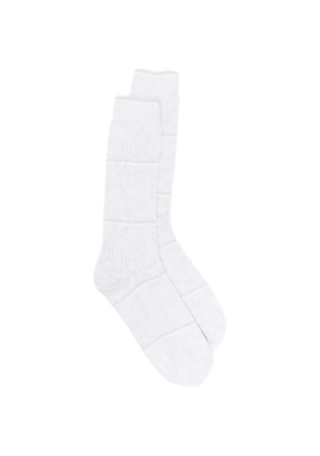 Eleventy striped socks - Grey