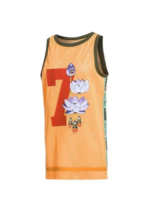 PUMA x Sue Tsai sleeveless mini dress - Orange
