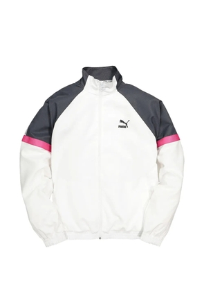 PUMA logo-print sweatshirt - White
