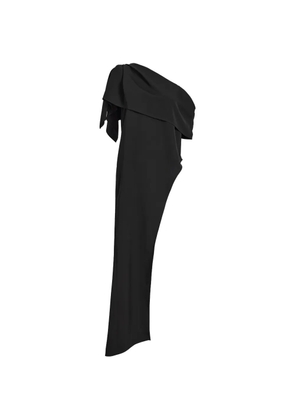 Proenza Schouler Haya ruffled top - Black