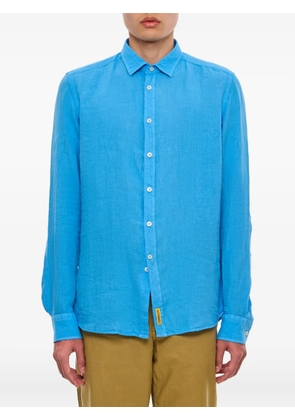 B.D. Baggies button-fastening linen shirt - Blue