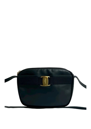 Ferragamo Pre-Owned 2010-2026 Calfskin Vara crossbody bag - Blue