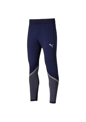 PUMA Reactive Evoknit logo-detail track pants - Blue