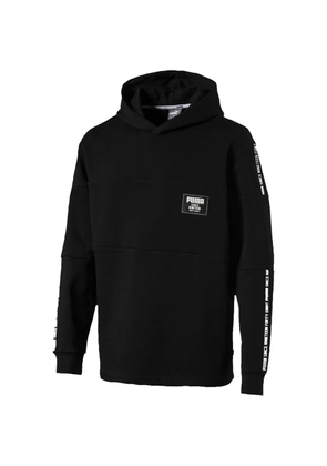 PUMA Rebel Block patch to the front hoodie - Black