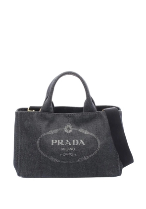 Prada Pre-Owned 2013-2026 Canapa Logo tote bag - Grey